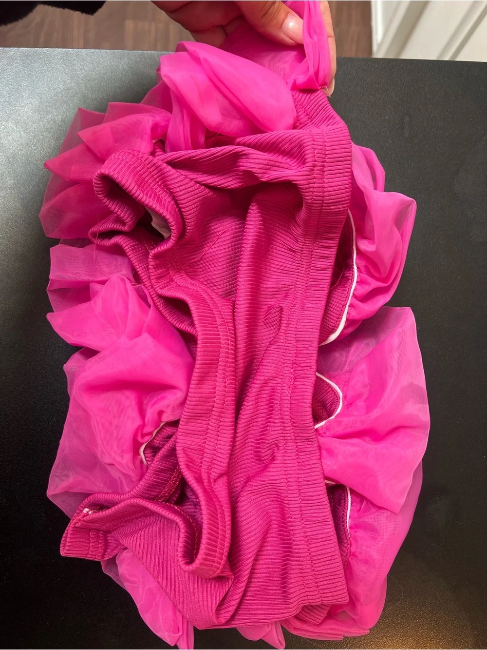 SHEIN Neon Pink TUBE TOP